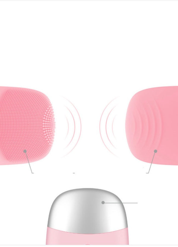 Glowbrush scrub viso